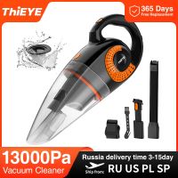 Thieye 13000Pa Wireless Car Vacuum Cleaner Cordless Handheld Auto Vacuum Home &amp; Car Dual Use Vacuum Cleaner With HEPA Filter