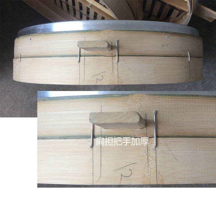 Bamboo steamer, commercial bamboo steamer, bamboo steamer, large steamed buns, stainless steel