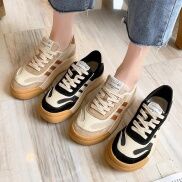 giày độn đế nữ 3 sọc thời trang, BiBi Shoes BBS2 giày độn đế nữ