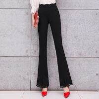 CODpz119nb Office Wear Woman Business Sweet Bell Bottom Pants