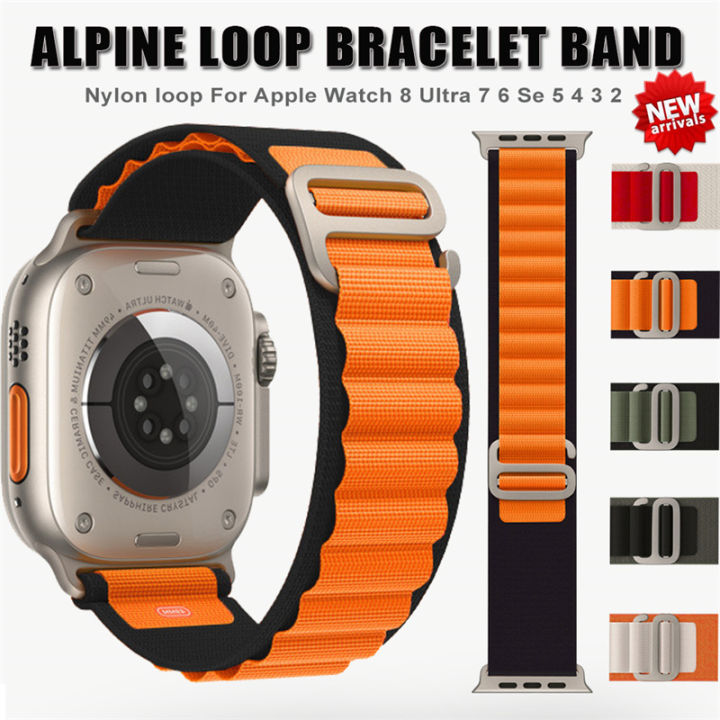 Alpine Loop Sport Strap Band Bracelet For Apple Watch Ultra 49mm Series 8 7  6 Se