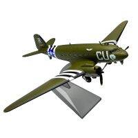 1:100สงครามโลกครั้งที่สอง Douglas C47รถไฟฟ้าเครื่องบินขนส่ง Diecast พวงกุญแจโลหะรูปเครื่องบินเครื่องบินจำลองของเล่นของขวัญสำหรับเด็ก