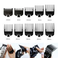 10Pcs 1.5-25mm Universal Limit Guide Comb for Hair Clippers Trimmer Guards Attachment Hair Beard Trimmers Blade Barber Tools