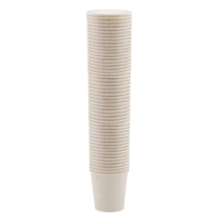 แก้วกระดาษ-300-ใบ-แก้วกาแฟกระดาษ-แก้วกาแฟร้อน-แก้วร้อน-แก้วกาแฟ-แก้ว-3-in-1-ขาว-ขนาด-6-5-ออนซ์-ย่อยสลายได้-ใช้กับตู้กาแฟหยอดเหรียญได้