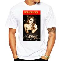 Pulp Fiction Poster Parody Ultra Violence Lana Del Rey Film Black Tshirt For Youth Middleage The Elder Tee Shirt Gildan