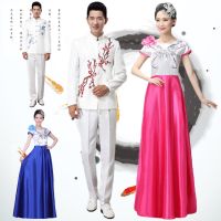 [COD] 2016 new adult costume long men and women performance womens self-cultivation stage big swing dress