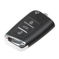 5 PC Xhorse XEMQB1EN Super Remote Key Fob 3 Buttons Black + Silver ABS + Metal with Built-in Super Chip for VW MQB Type for VVDI Key Tool 5Pcs/Lot