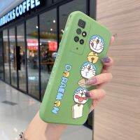 Yiเวสของสำหรับ Xiaomi MI Redmi 10 Prime เคสการ์ตูนแมวโดราเอมอนเคสโทรศัพท์ขอบสี่เหลี่ยมเคสซิลิโคนกันกระแทกแบบเต็มกล้องป้องกันซอฟท์เคส