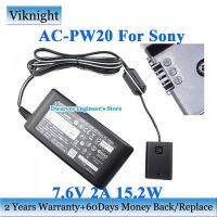 อะแดปเตอร์ AC AC-PW20 7.6V ของแท้15.2W สำหรับโซนี่อัลฟ่า NEX-3 NEX-5H NEX-5CK NEX-5D ชุด NEX-3D แหล่งจ่ายไฟรถยนต์ดิจิทัลรับประกันสองปี