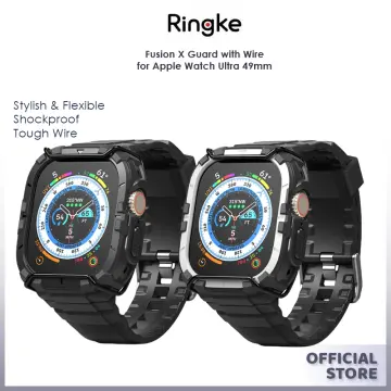 Ringke Fusion-X Guard [Watch Band + Case] Compatible with Apple