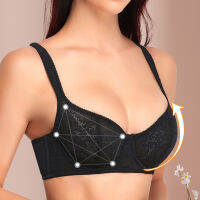 Underwire ยกทรงบางพิเศษบราลูกไม้สีดำสำหรับการท่องเที่ยว