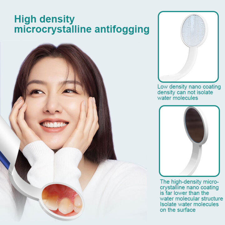 anti-fog-led-mouth-mirror-microcrystalline-nano-lens-illuminated-mouth-mirror-for-examination-problems-detection-stomatoscope-with-illumination-bright-led-light-integrated-design