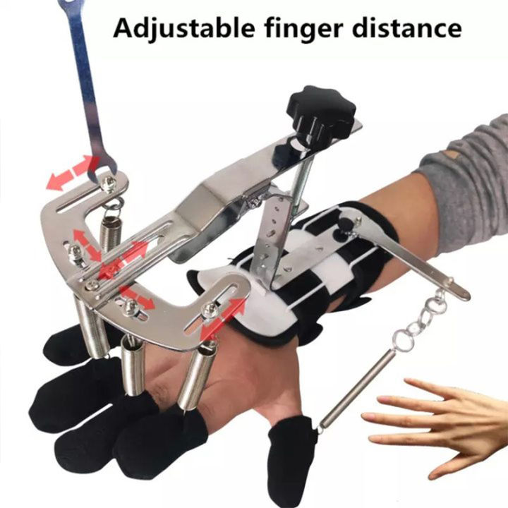 เครื่องบริหารนิ้วมือ-กายภาพนิ้วมือ-แบบมีคานสปริง-ออกกำลังนิ้วมือ-สร้างกล้ามเนื้อนิ้วมือ-ดัดนิ้วมือorthopedic-hand-posture-corrector-รองรับนิ้ว-splint-fixator-thumb-guard-for-recovery-injury
