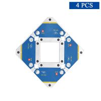 แท่นวางเชื่อมแม่เหล็ก4ชิ้น,45 ° 90 ° 135 ° การเชื่อมด้วยแม่เหล็กหลายมุม