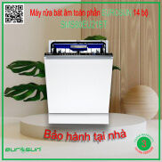 Máy Rửa Bát Âm Tủ Eurosun Sms80Eu21Bt 15 Bộ Nhập Khẩu Turkey Bảo Hành 3