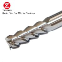 YUZETOOLS 3 ขลุ่ยตัด HRC55 อลูมิเนียมทองแดงการประมวลผล CNC Router ทังสเตนคาร์ไบด์กัดมิลลิ่ง End Mill