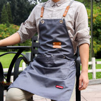 New Waterproof Aprons For Men New Kitchen Restaurant Baking Accessories Apron Garden Cleaning Apron For Women Sleeveless Aprons