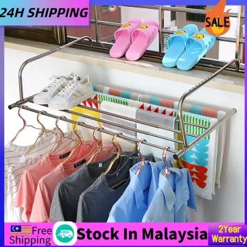 New Portable Foldable Stainless Steel Window Small Drying Rack