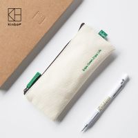 Kinbor Student Pencil Case Portable Cotton Pen Storage Box Simple School Supplies Pen Bag пенал для канцелярии Cosmetic Bag 1PCS Pencil Cases Boxes