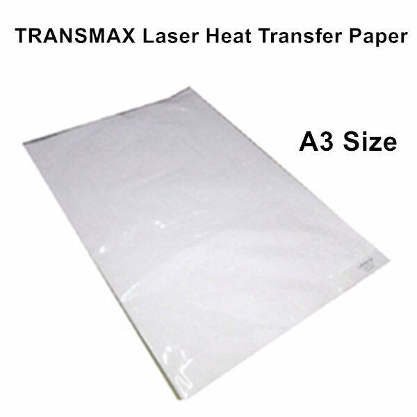 TRANSMAX Laser Heat Transfer Paper A3 Size ( For Laser Printer