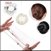 OKL9 20/40 Pcs ใหม่ เครื่องมือจัดแต่งทรงผม ขอบยางยืด ตาข่ายวิกผมตาข่าย บัลเล่ต์ Snood ตาข่ายคลุมผมที่มองไม่เห็น ขนมปังหน้าปก