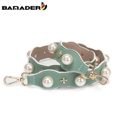 Bag Shoulder Strap Pearl Decoratio 2021 New Ladies Sweet Single Shoulder Strap Female Accessories Decorative Belt Package Parts