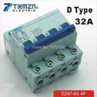 【☊HOT☊】 daijiao93929 4 P 32a D Type 240V/415V เบรกเกอร์ Mcb 4เสา