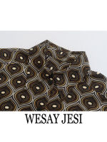 WESAY JESI 2022 Fashion Womens Top Vintage Print Long Sleeve Shirt Tunic Lapel Blouses Female Casual Loose Streetwear Shirts