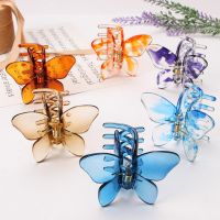 【cw】 1Pcs New Fashion Hair Claw Clip Plastic Hairpin Accessories Barrette Clamp 1