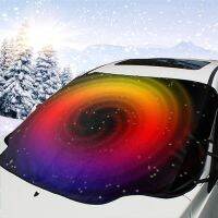 For SUV Van Vehicle Cars Accessories Vortex Vertigo Design CAR INTERIOR ACCESSORI Window Sunshade