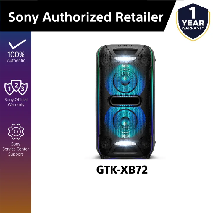 Sony GTKXB72 EXTRA BASS High Power Audio System Lazada PH