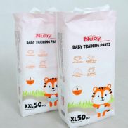 Chuyển sỉ Bỉm quần Nuby hàng chuẩn công ty 1 bịch 50 miếng siêu thấm hút