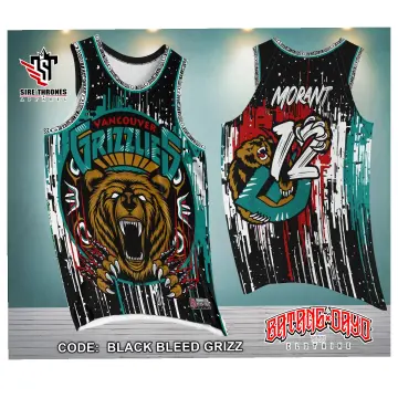 Custom hot sale grizzlies jersey