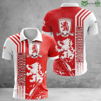 Middlesbrough F.C EPL Football 3D Polo T-Shirt Hoodie jersey {in store}