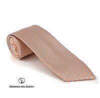 Giorgio Del Sarto Necktie Yellow 8.5 cm Fabric Texture เนคไทสีเหลืองมีเท็กเจอร์