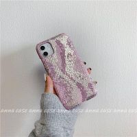 เคสโทรศัพท์มือถือ ลายหนังงู ชุบทอง สีชมพูอ่อน สําหรับ iPhone 14 11 pro max X Xr Xs max 7 8 Plus Se 2020 12 pro max 12 mini 13 pro max