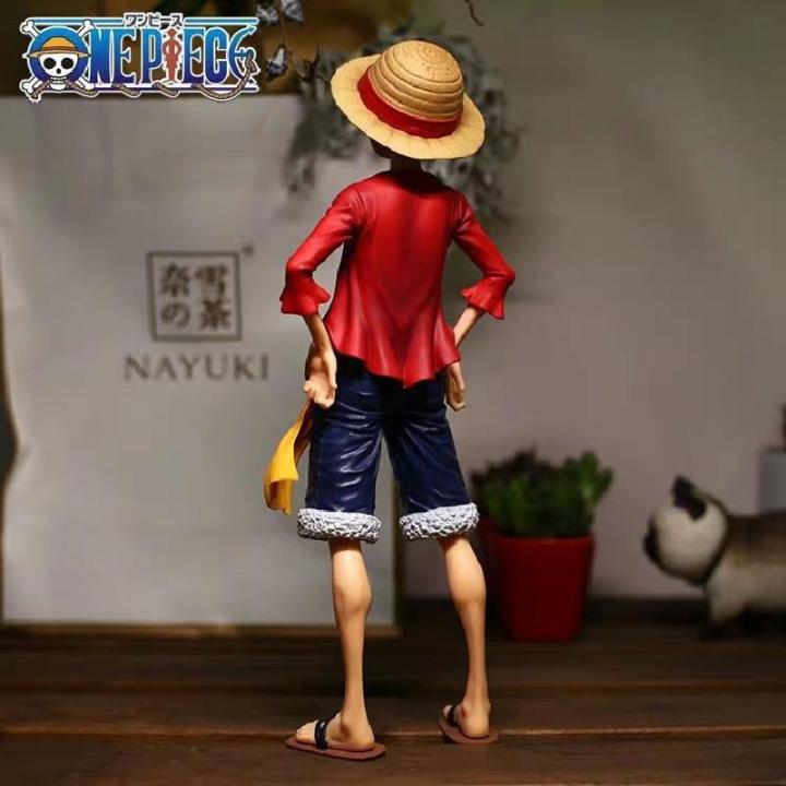 hot-28cm-one-piece-anime-figure-confident-smiley-luffy-three-form-face-changing-doll-action-figurine-model-toys-kits