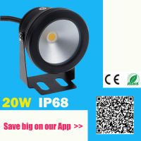 【❂Hot On Sale❂】 huoyanping Ip68กันน้ำ20W 12V Led แสงน้ำตกใต้น้ำ1000lm สระว่ายน้ำให้ความอบอุ่นถังบ่อปลาเย็นแผ่นเรืองแสงไฟ Led ตู้ปลา