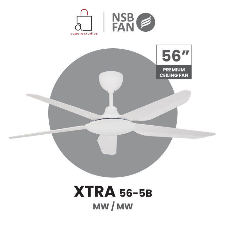 **BEST BUY** CEILING FAN WITH REMOTE NSB XTRA/XTRA DELUXE 56INCH 3 YEARS WARRANTY Lazada