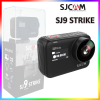 SJCAM SJ9 Strike 12 MP 4K60fps 2.33" UHD IPS Touch Screen Action Camera | 10M Waterproof Body | Gyro Stabilization | Dual Stereo Microphones | VLOGING | Live Streaming | Wireless Charging