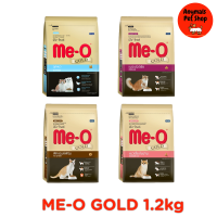 Me-o Gold อาหารแมว เกรดพรีเมี่ยม มี 4 สูตรพิเศษ ขนาด 1.2Kg