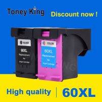 Toney King 60 Xl ตลับหมึกเติม60xl อะไหล่สำหรับ Hp สำหรับ Deskjet D2530 D2545 F2430 F4224 F4480เครื่องพิมพ์ C4650