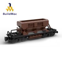 BuildMoc German Freight Locomotive MOC-35043 Building Block Toy Compatible with Lego Building Blocks