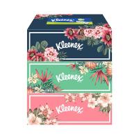 KLEENEX กระดาษเช็ดหน้า KLEENEX PETAL 135 แผ่น แพ็ค 3 FACIAL TISSUE KLEENEX PETAL 135-SHEET PACK3 กระดาษทิชชู่ อุปกรณ์ทำความสะอาด ของใช้ภายในบ้าน