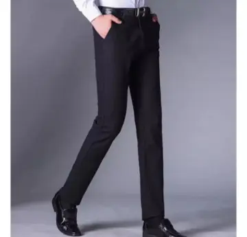 Office pants for women ladies black office pants for work school uniform  soft fabric
