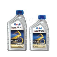 HOT** น้ำมันเครื่องมอเตอร์ไซค์ Mobil Super Moto 10W-40 ขนาด 1 ลิตร และ 0.8 ลิตร ส่งด่วน น้ํา มัน เครื่อง สังเคราะห์ แท้ น้ํา มัน เครื่อง มอเตอร์ไซค์ น้ํา มัน เครื่อง รถยนต์ กรอง น้ำมันเครื่อง