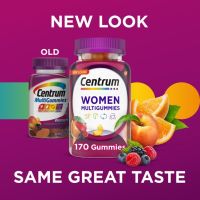 ?พร้อมส่ง?Centrum, women gummies, ( 170 gummies ) , เซ็นทรัม ซิลเวอร์ ผู้หญิง, [170 กัมมี่] วิตามินรวม สำหรับผู้หญิง