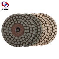 4PCS/Set 4Inch Diamond Dry Polishing Pad 4 Steps Premium Sharp Wall Polishing Pads For Granite Marble Stone Sanding Disc