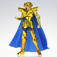 พิมพ์ซ้ำรุ่น CS Saint Seiya Legth Cloth EX Leo AIO Aiolia Pelindung Logam กับ IKKI หัวอนิเมะเวอร์เวอร์เซนต์โมเดลชุดฟิกเกอร์แอคชั่น