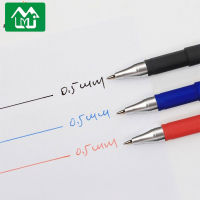 Deelix 【1 ด้าม 】 ปากกาเจล ปากกา ปากกาถูกๆ ปากกาน้ำเงิน ปากกาดำ ปากกาแดง ขนาด0.5mm ปากกาออฟฟิศ